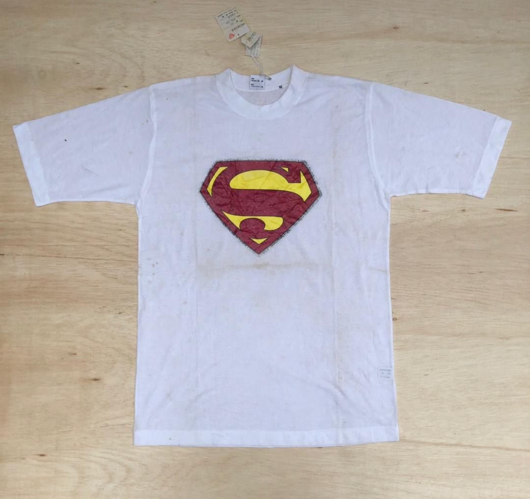 DC Comics × Vintage Vintage SUPERMAN iron on Size US M / EU 48-50 / 2 - 1 Thumbnail