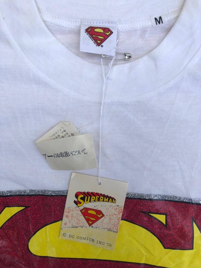 DC Comics × Vintage Vintage SUPERMAN iron on Size US M / EU 48-50 / 2 - 3 Thumbnail