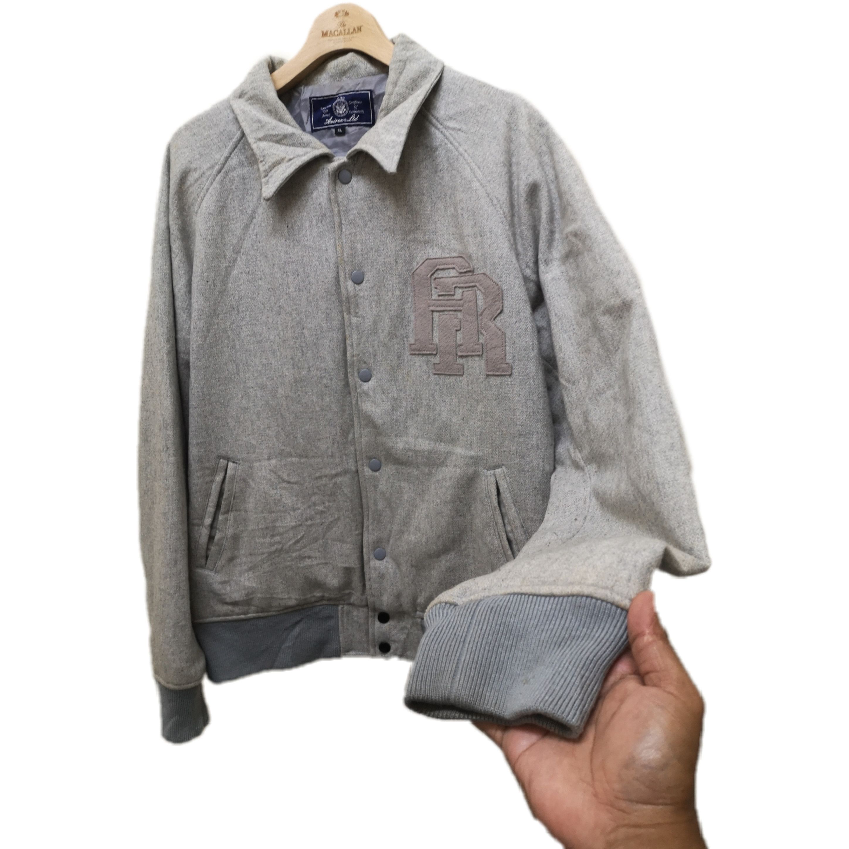 Avirex Wool Avirex Varsity Jacket Size US XL / EU 56 / 4 - 3 Thumbnail