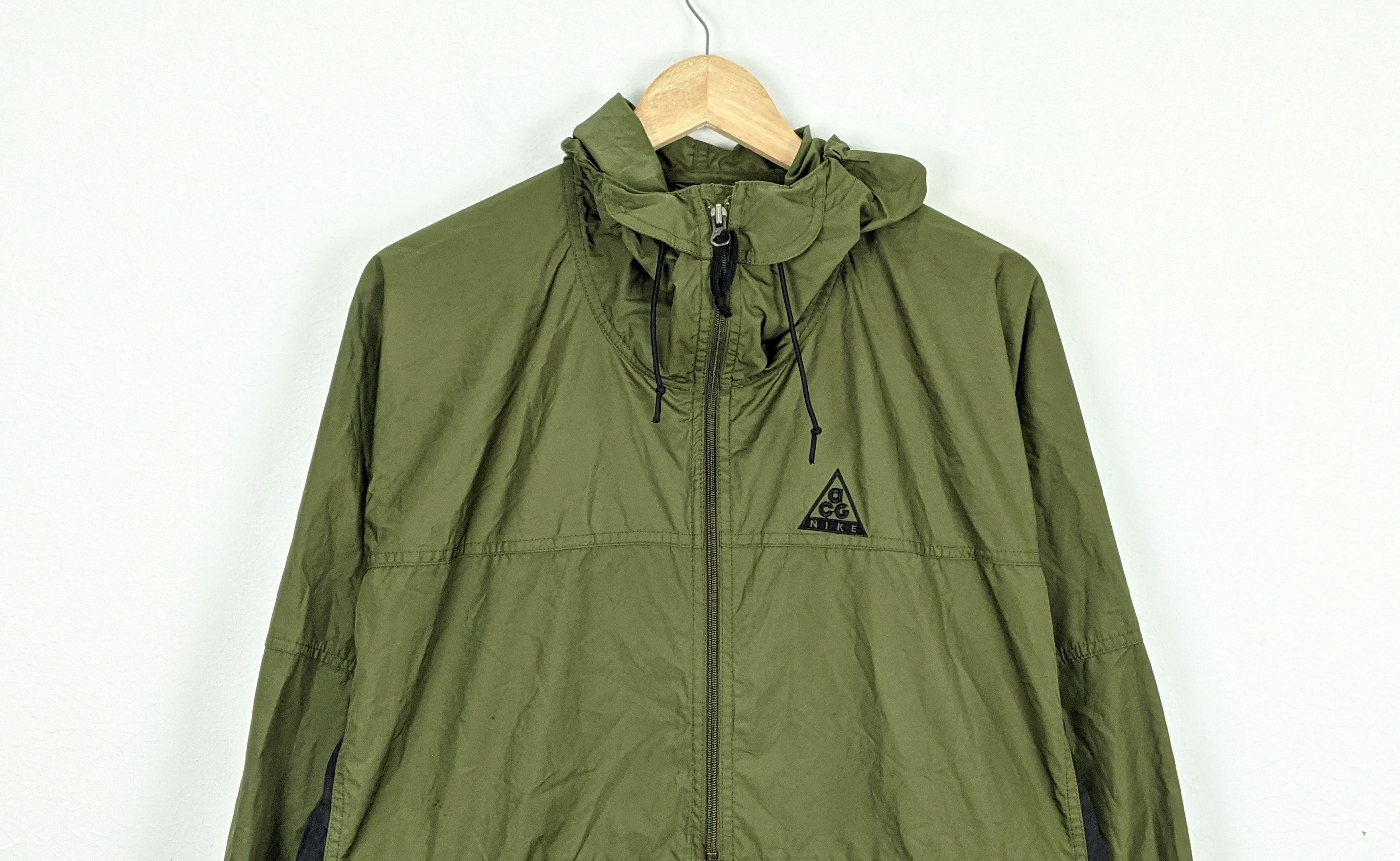 Nike × Nike ACG Vintage Nike ACG hoodie windbreaker jacket Size US L / EU 52-54 / 3 - 2 Thumbnail
