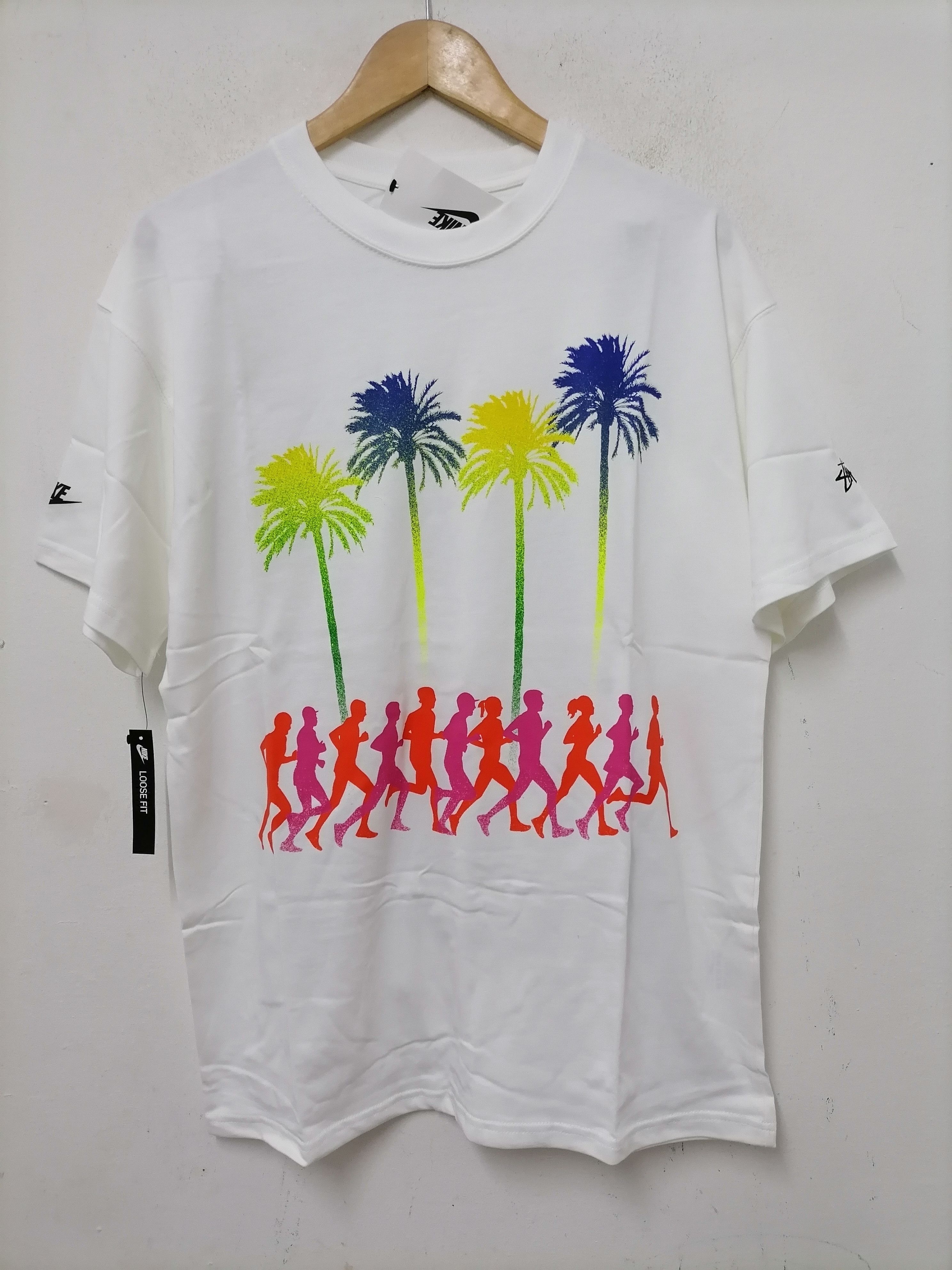 Nike × Stussy Stussy Nike T-shirt Size US M / EU 48-50 / 2 - 2 Thumbnail