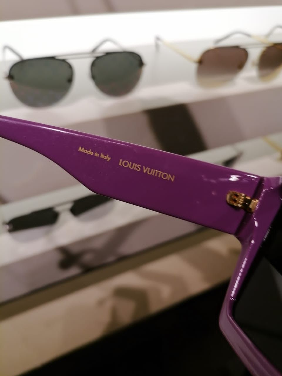 Louis Vuitton Rare Louis Vuitton Cyclone Sunglasses 2022 Size ONE SIZE - 4 Thumbnail