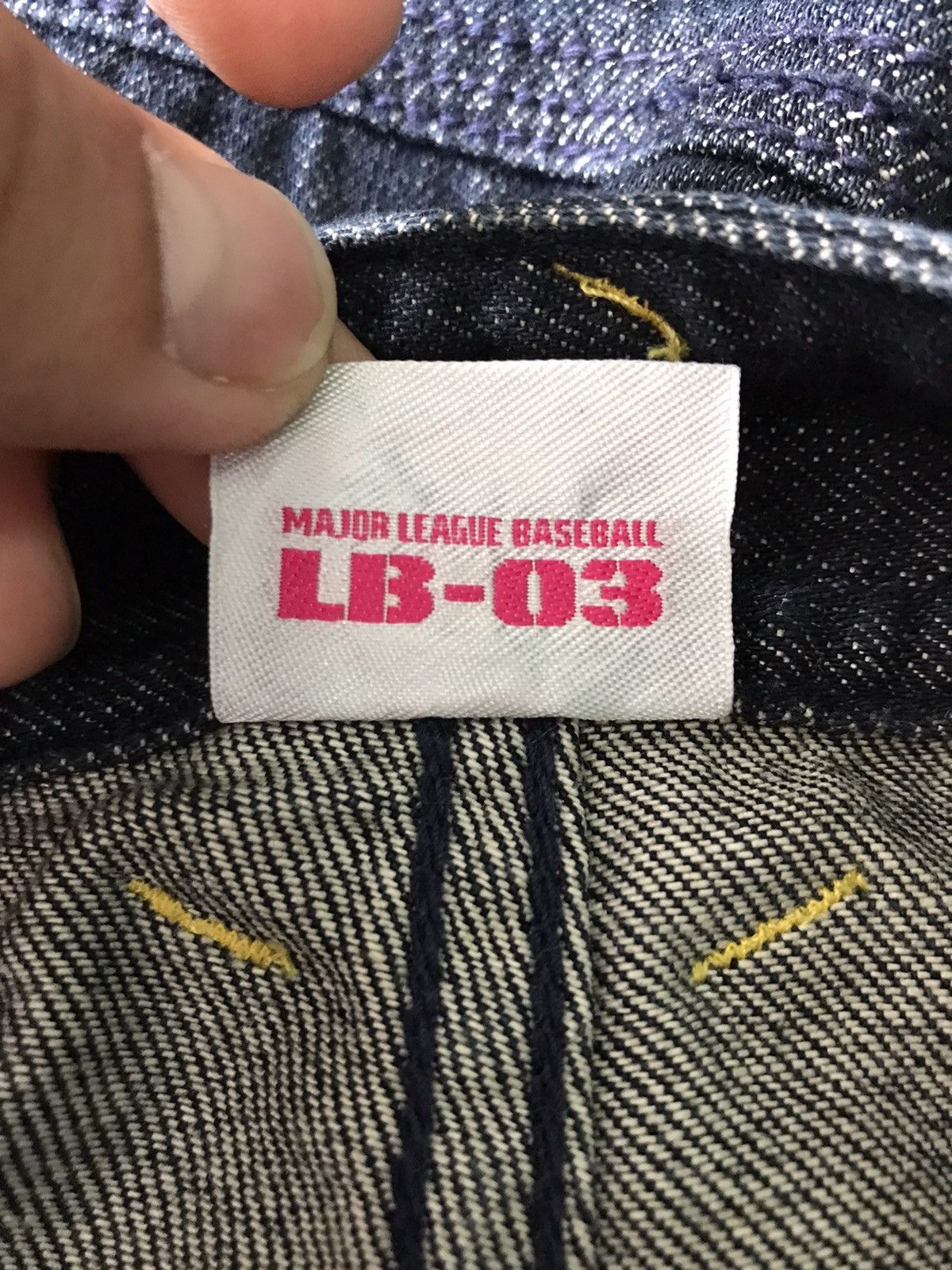 MLB Vintage MLB New York Distressed Jeans Size US 32 / EU 48 - 13 Thumbnail
