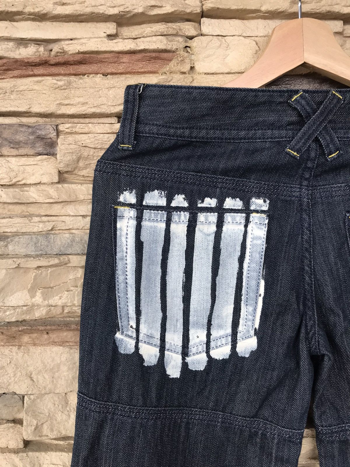 MLB Vintage MLB New York Distressed Jeans Size US 32 / EU 48 - 10 Thumbnail