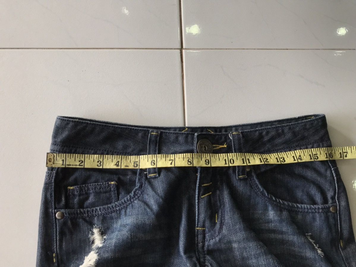 MLB Vintage MLB New York Distressed Jeans Size US 32 / EU 48 - 16 Thumbnail