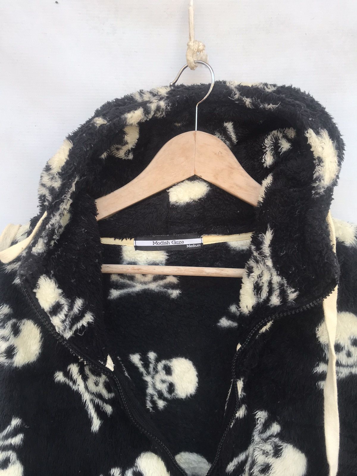 If Six Was Nine × Japanese Brand × Seditionaries MODISH GAZE SHERPA HOODIE FULL ZIPPED Size US M / EU 48-50 / 2 - 1 Thumbnail