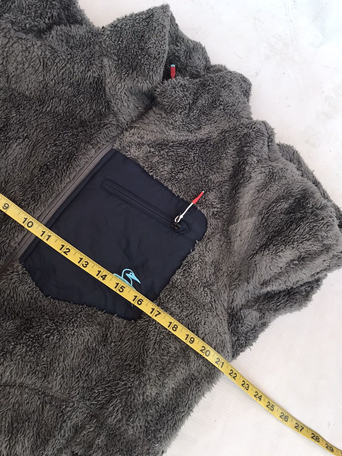 Chums × Japanese Brand Gorpcore! Chums bulky fleece sweater full zipper Size US M / EU 48-50 / 2 - 7 Thumbnail
