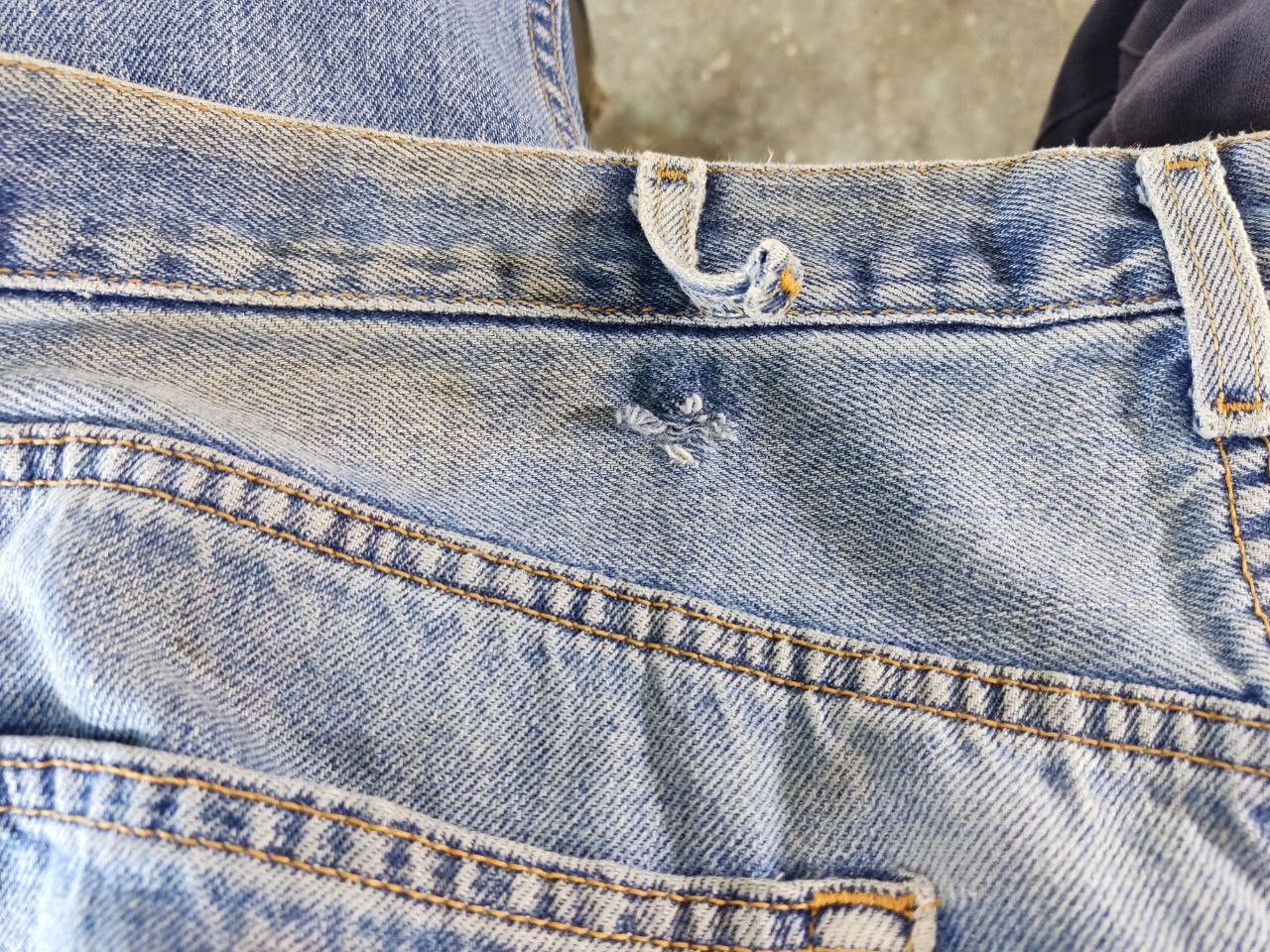 Levi's vintage levis 505 paint splatter denim Size US 42 / EU 58 - 20 Thumbnail