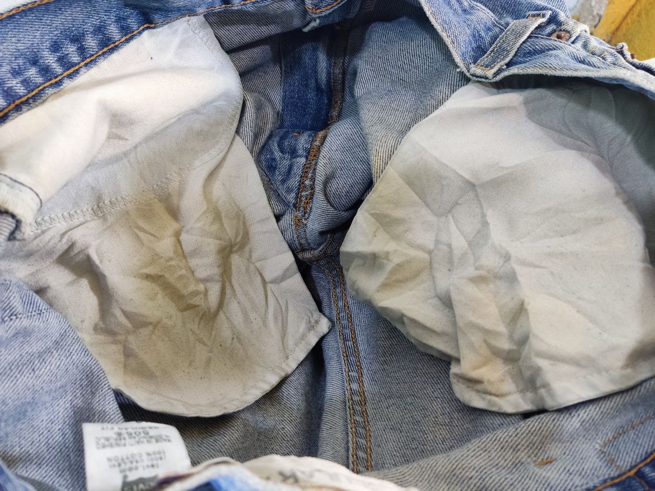 Levi's vintage levis 505 paint splatter denim Size US 42 / EU 58 - 19 Thumbnail