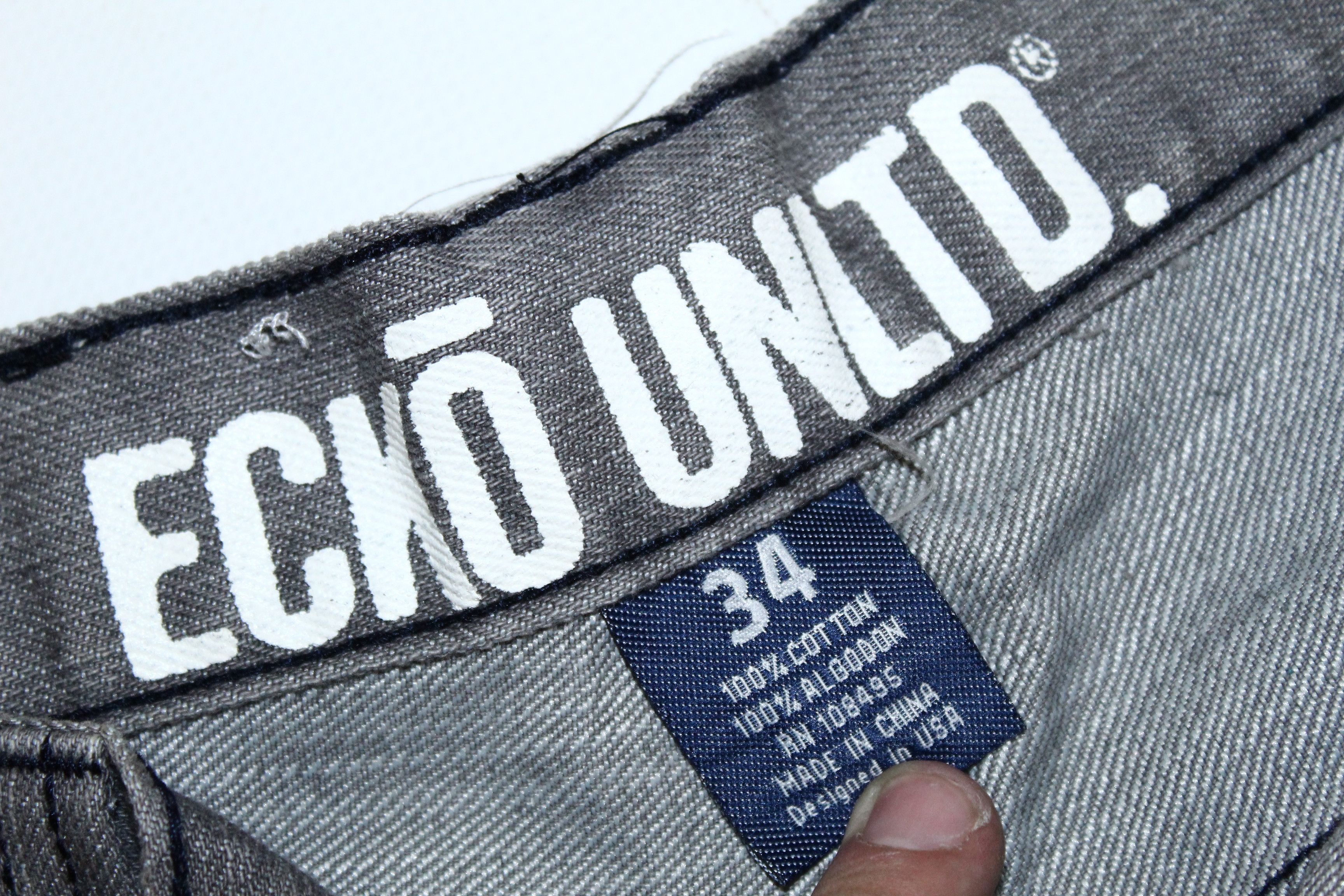 Ecko Unltd. Deadstock! Ecko Unltd. Hip Hop Graphic Pocket Denim Shorts Size US 34 / EU 50 - 3 Thumbnail