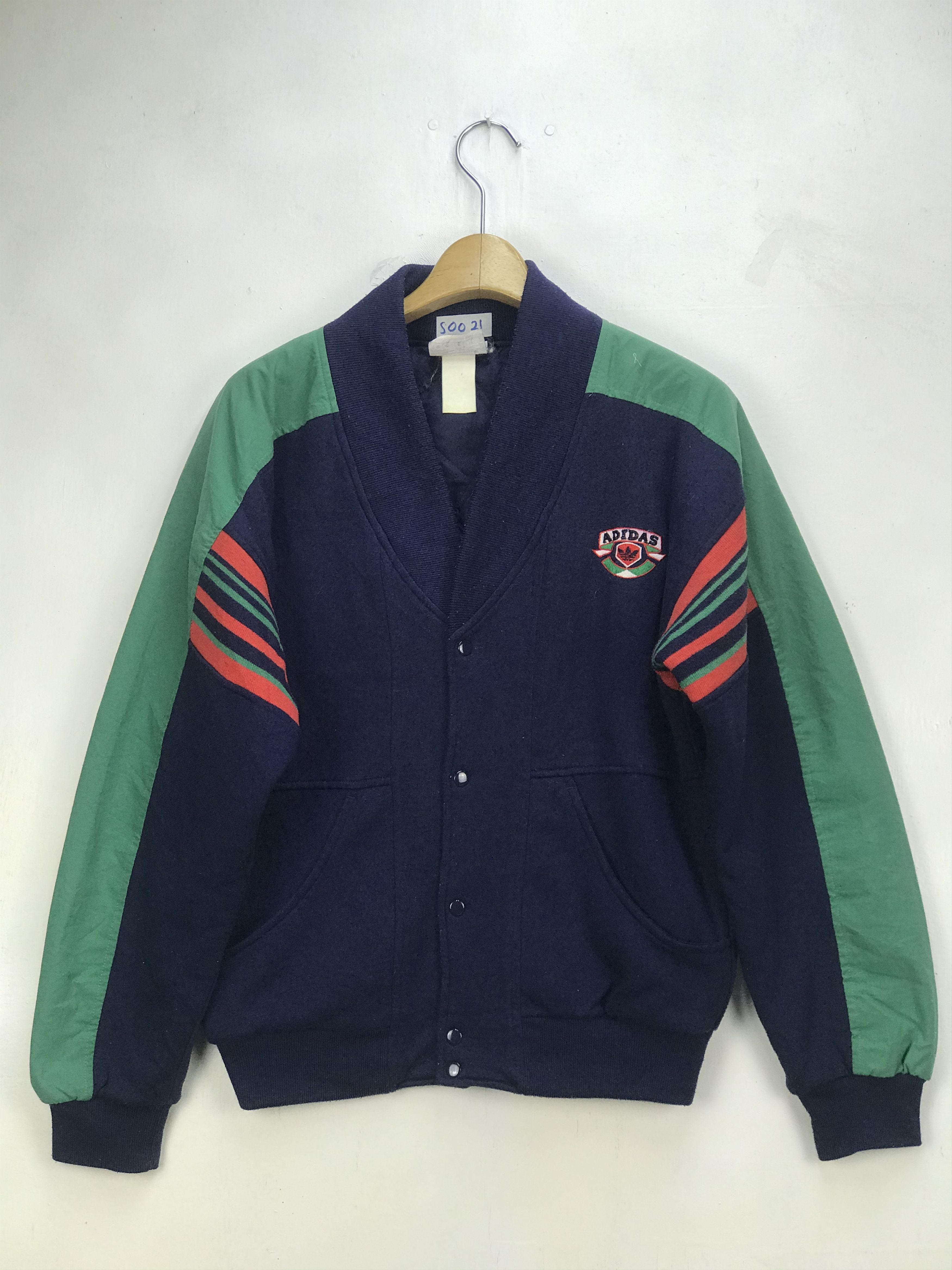 Adidas VINTAGE ADIDAS RARE DESIGN JACKET Size US M / EU 48-50 / 2 - 1 Thumbnail
