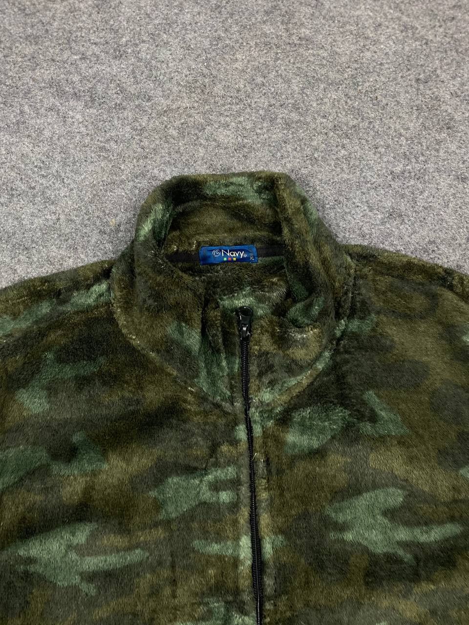 Japanese Brand japanese brands camo fleece jacket nice design Size US XL / EU 56 / 4 - 2 Thumbnail