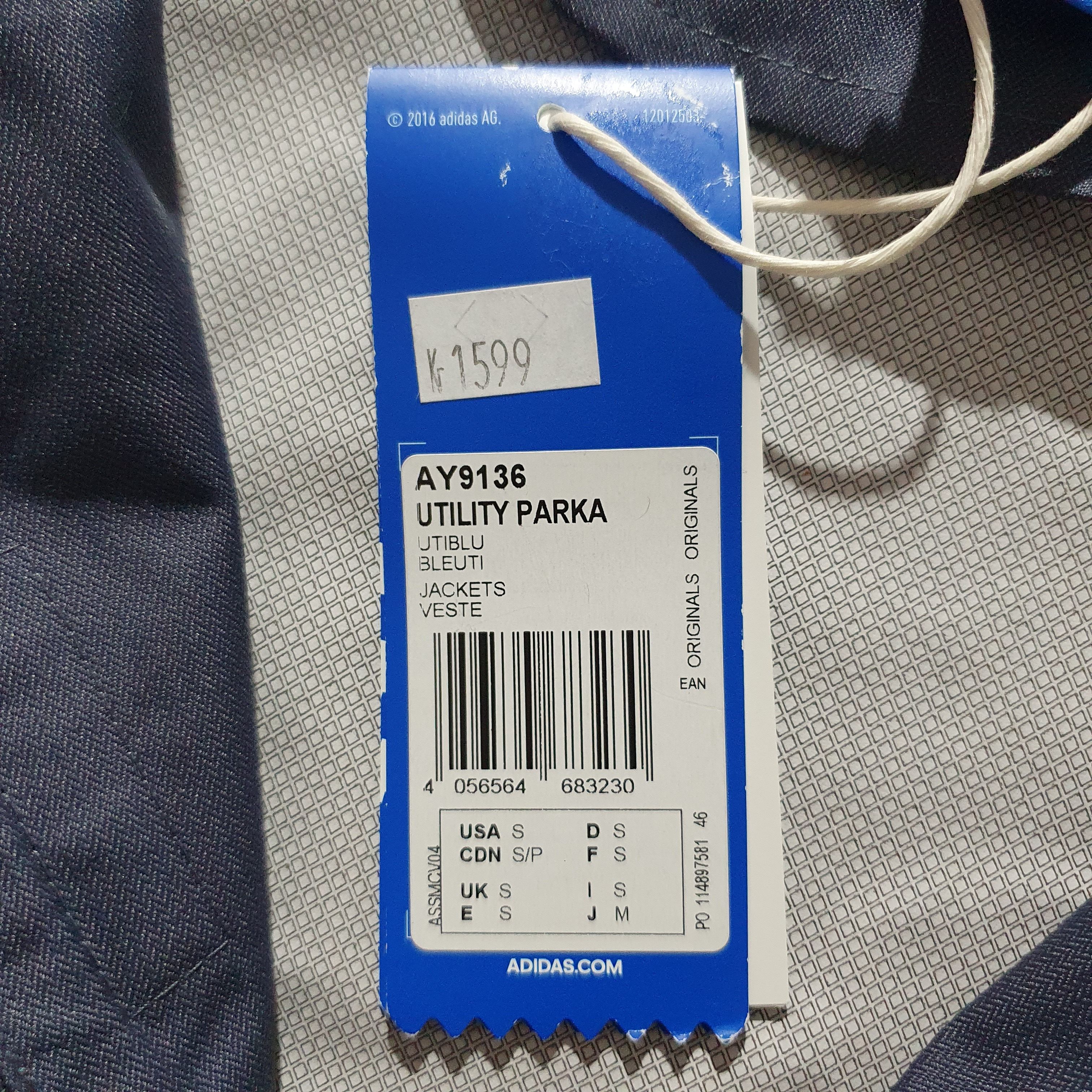 Adidas × Japanese Brand New Adidas Utility Hooded Parka Casuals Style Size US S / EU 44-46 / 1 - 12 Thumbnail