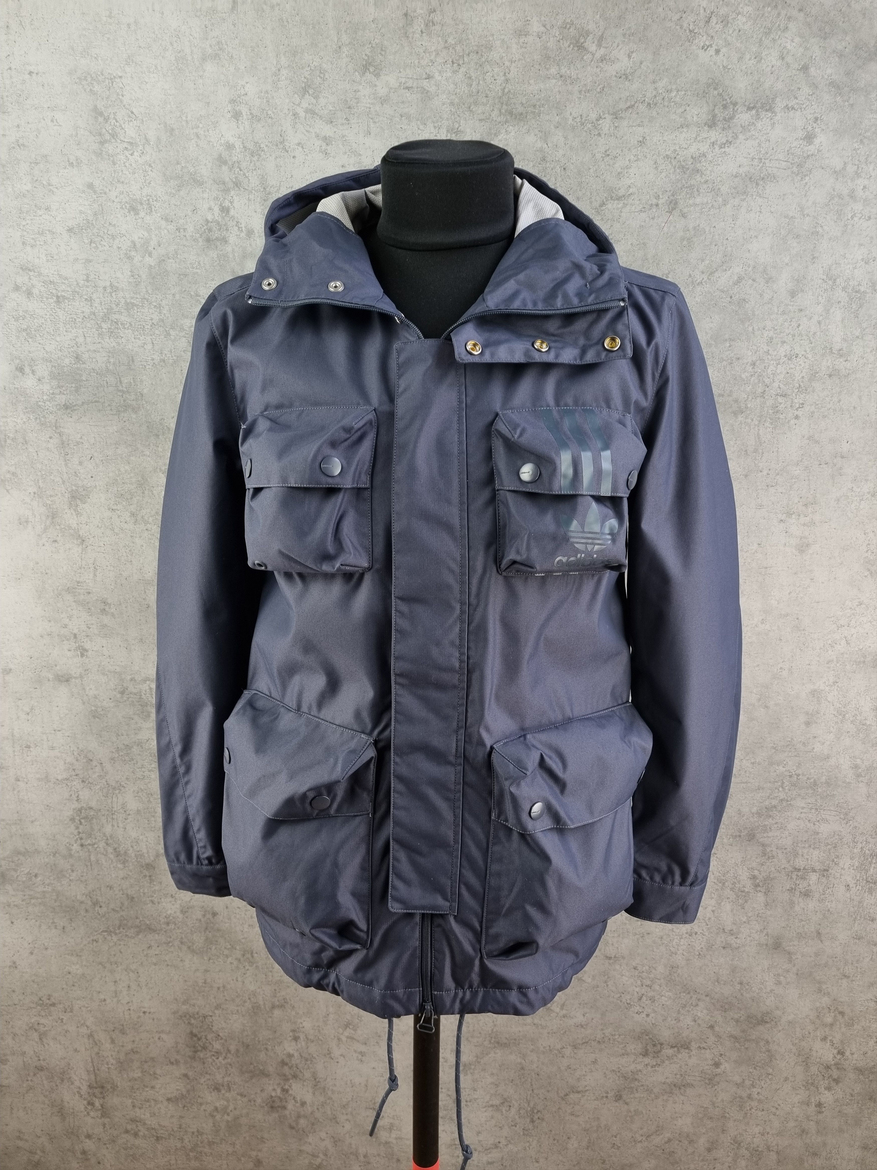 Adidas × Japanese Brand New Adidas Utility Hooded Parka Casuals Style Size US S / EU 44-46 / 1 - 4 Thumbnail