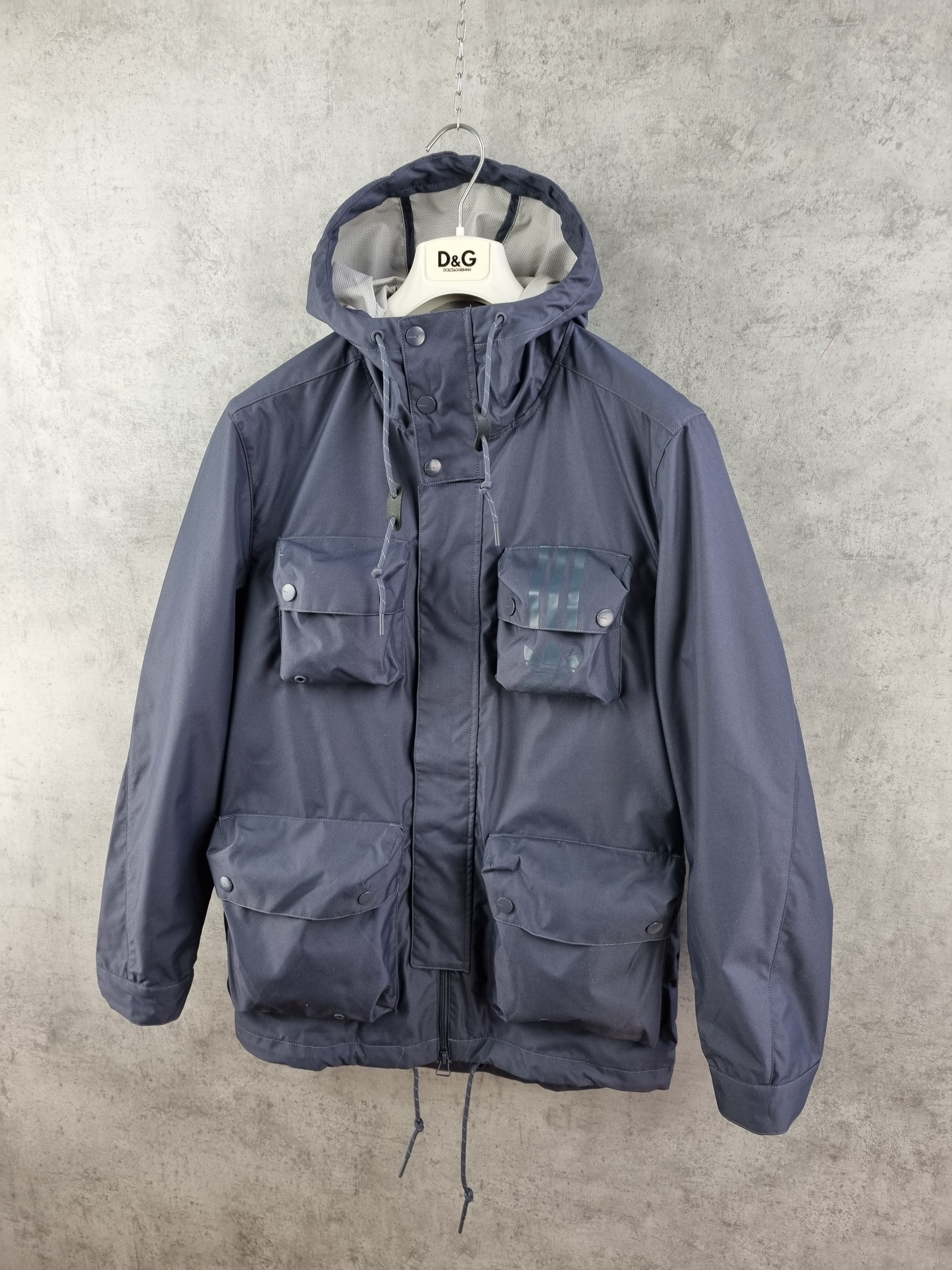 Adidas × Japanese Brand New Adidas Utility Hooded Parka Casuals Style Size US S / EU 44-46 / 1 - 8 Thumbnail