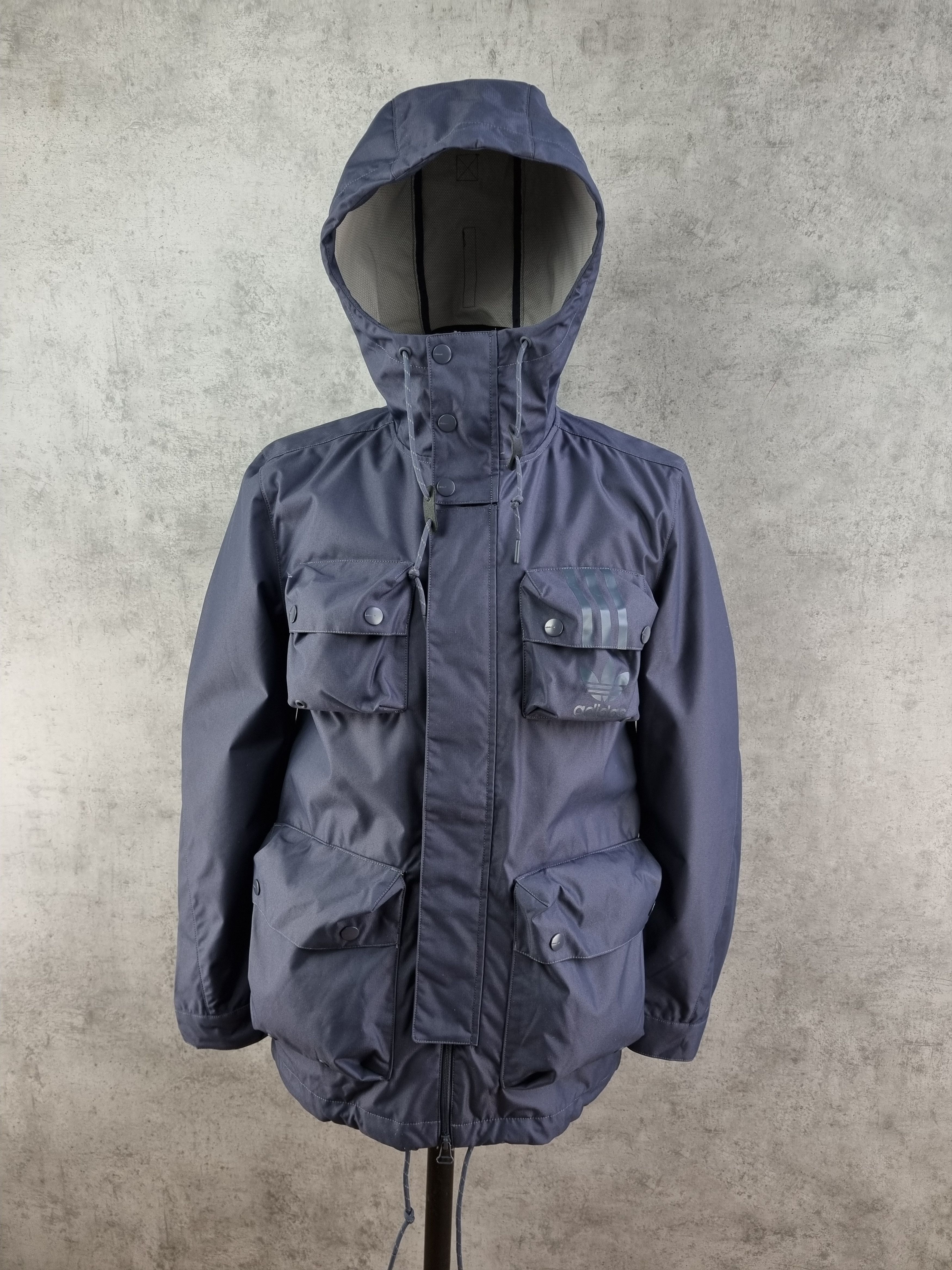 Adidas × Japanese Brand New Adidas Utility Hooded Parka Casuals Style Size US S / EU 44-46 / 1 - 5 Thumbnail