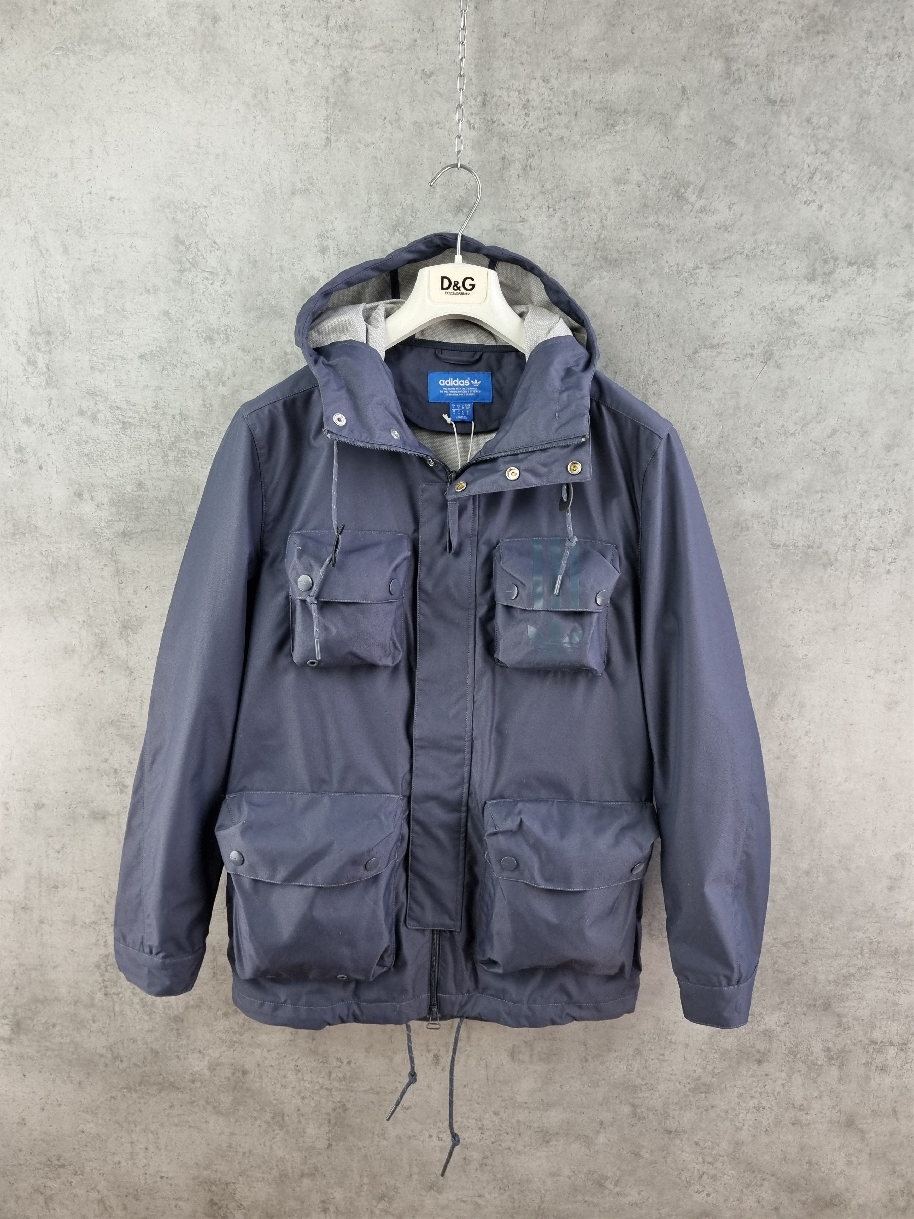 Adidas × Japanese Brand New Adidas Utility Hooded Parka Casuals Style Size US S / EU 44-46 / 1 - 2 Thumbnail