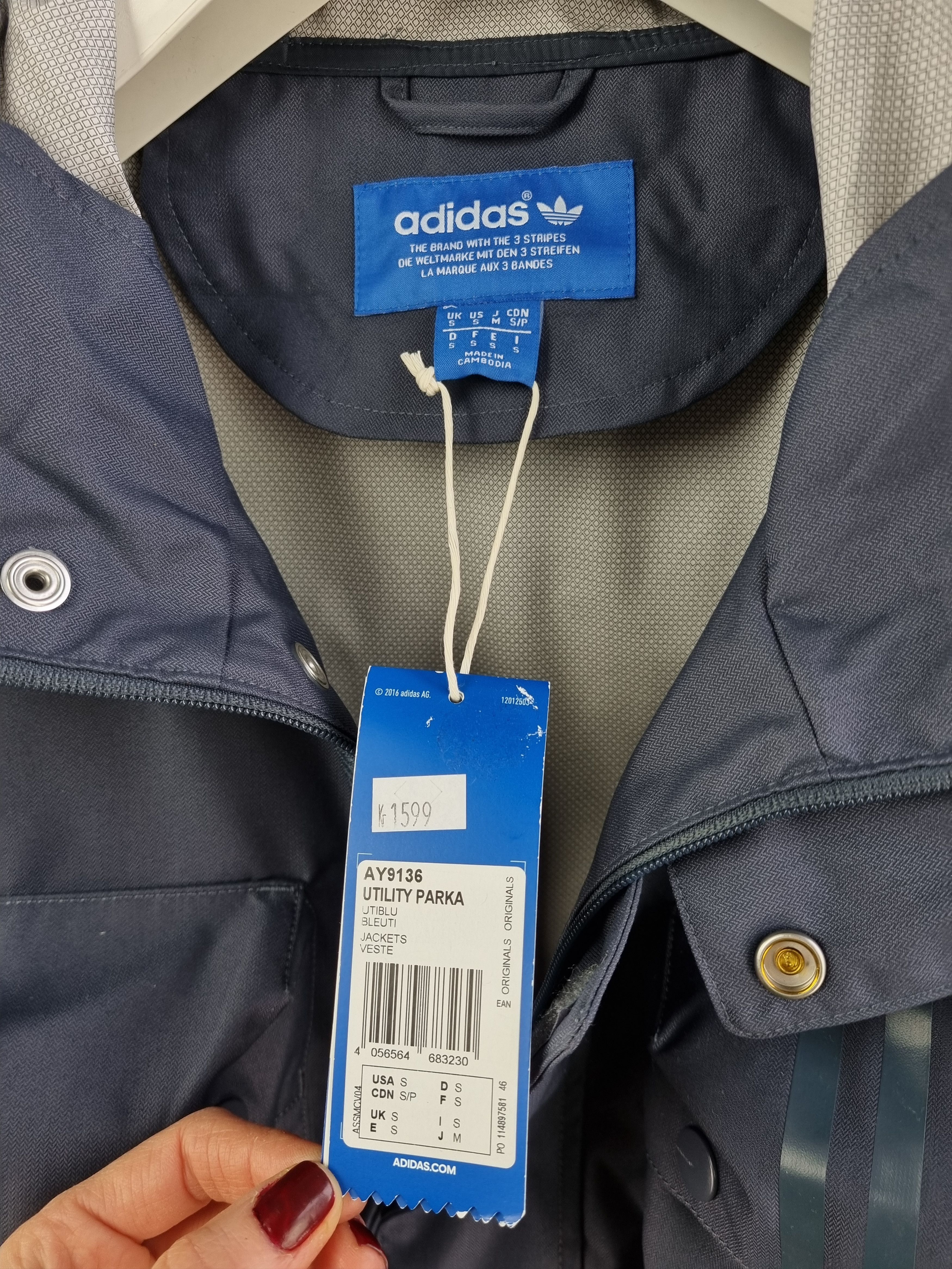 Adidas × Japanese Brand New Adidas Utility Hooded Parka Casuals Style Size US S / EU 44-46 / 1 - 17 Thumbnail