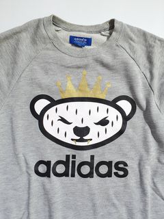 adidas, Shirts, Adidas Original Limited Edition Nigo Bear Hoodie
