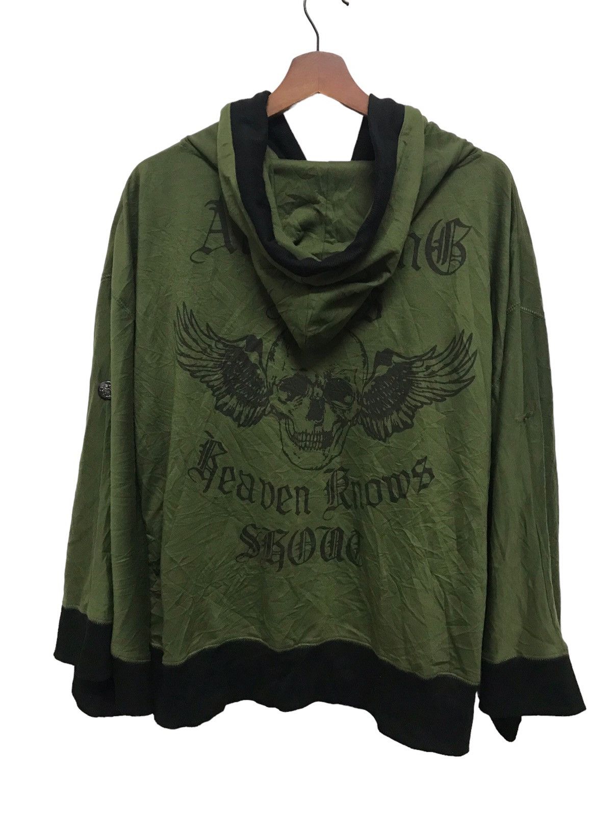 Japanese Brand × Vintage Japanese Brand Edgeline Patch Hoodie Kapital Style Size US XL / EU 56 / 4 - 9 Thumbnail