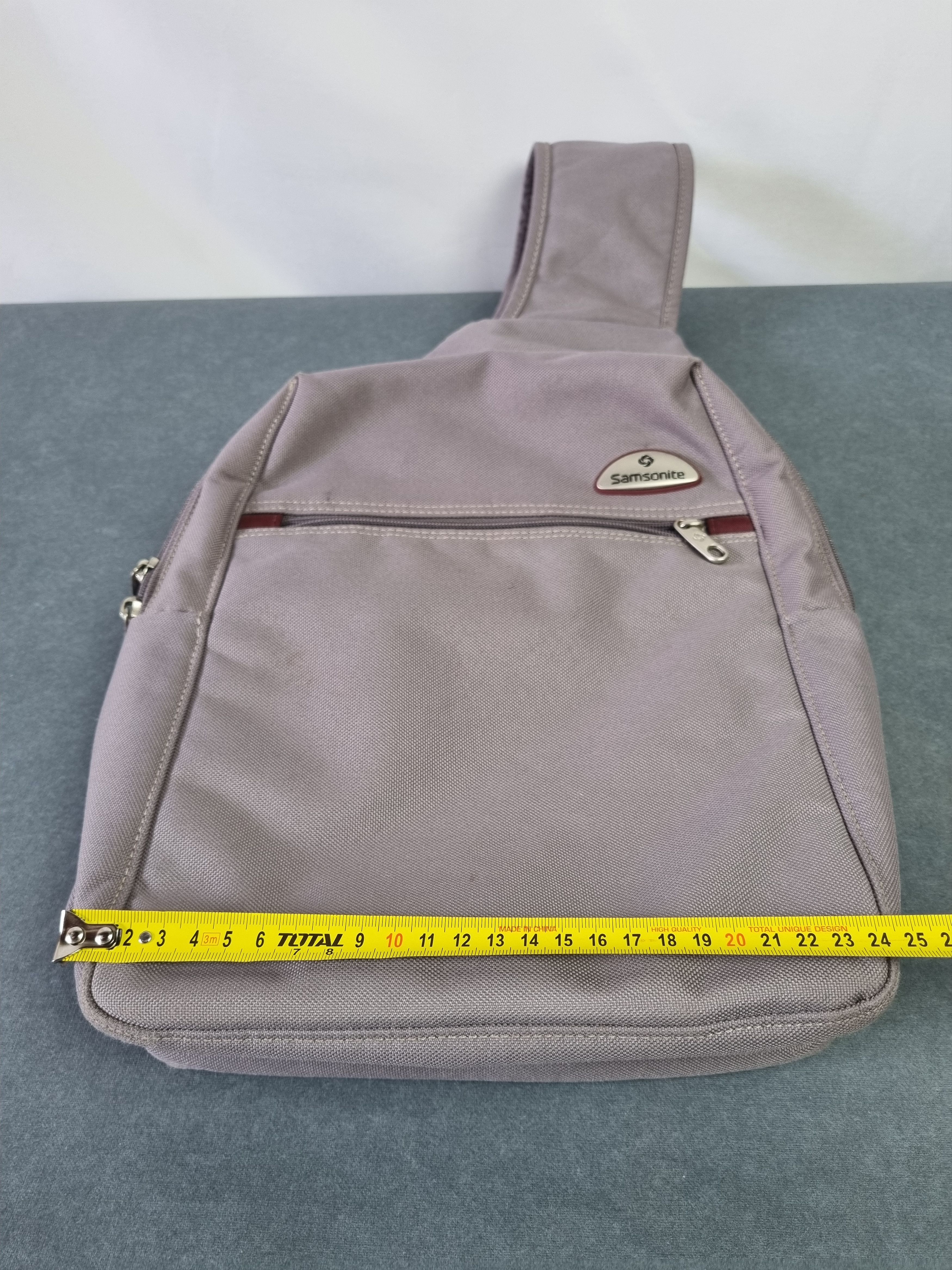Samsonite Rare Samsonite Sling Backpack Oakley Style Size ONE SIZE - 15 Thumbnail
