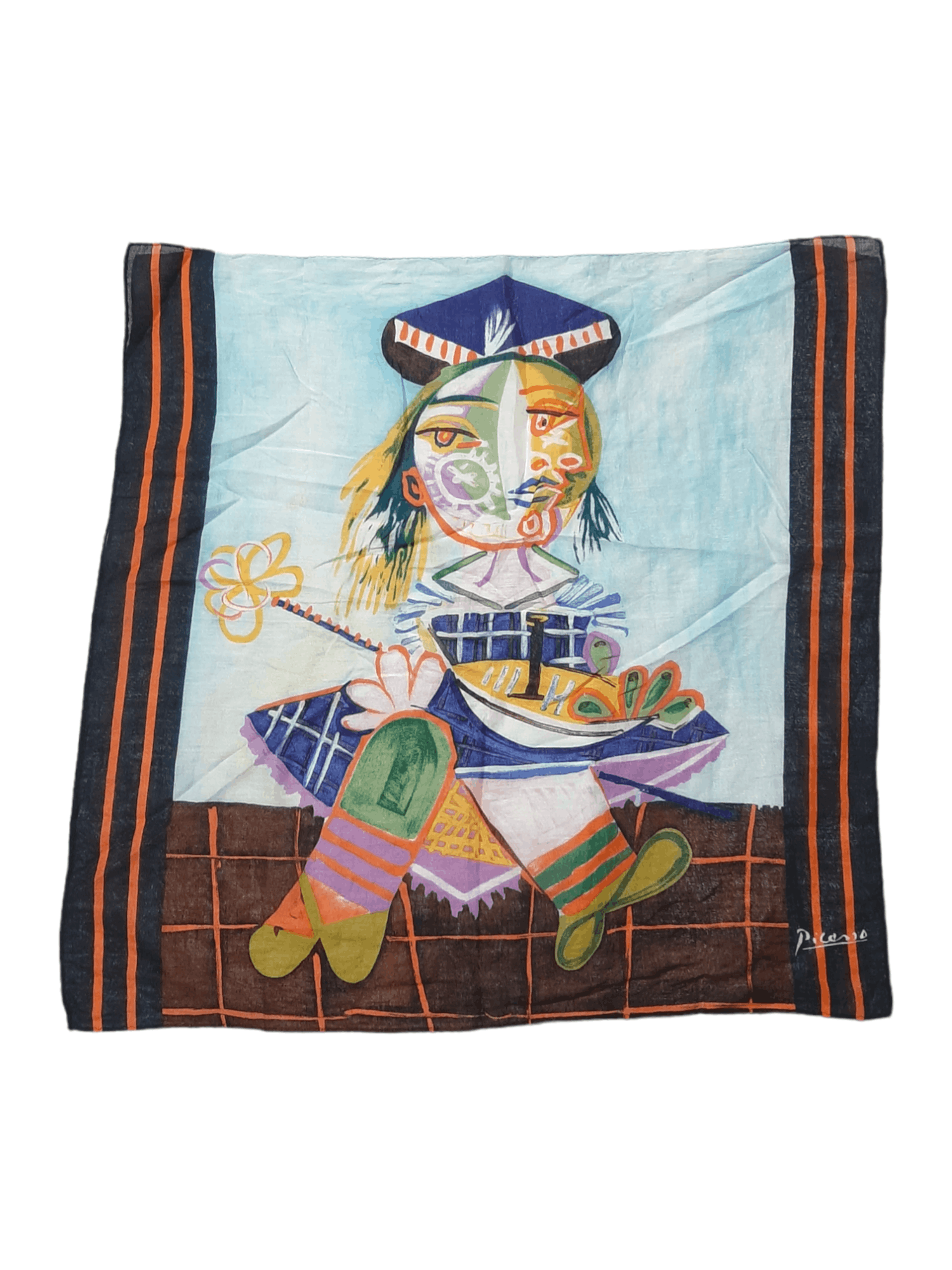 Other Vintage Picasso bandana handkerchief scarf silk art rare Size ONE SIZE - 1 Thumbnail