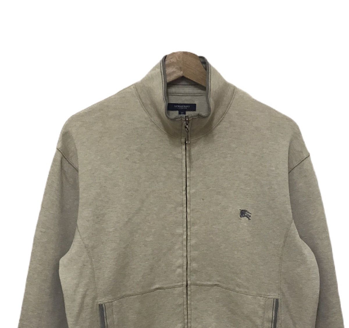 Burberry × Burberry Prorsum Vintage Burberry Zipper Sweater Jacket Size US M / EU 48-50 / 2 - 2 Thumbnail