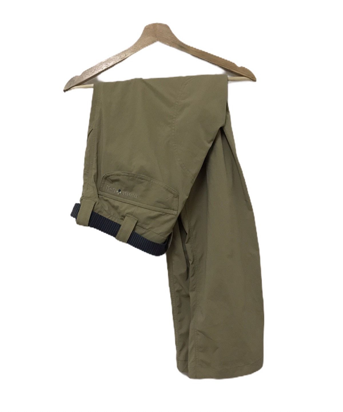 image of Montbell Hiking Track Multipocket Pants in Cream/Khaki, Men's (Size 34)