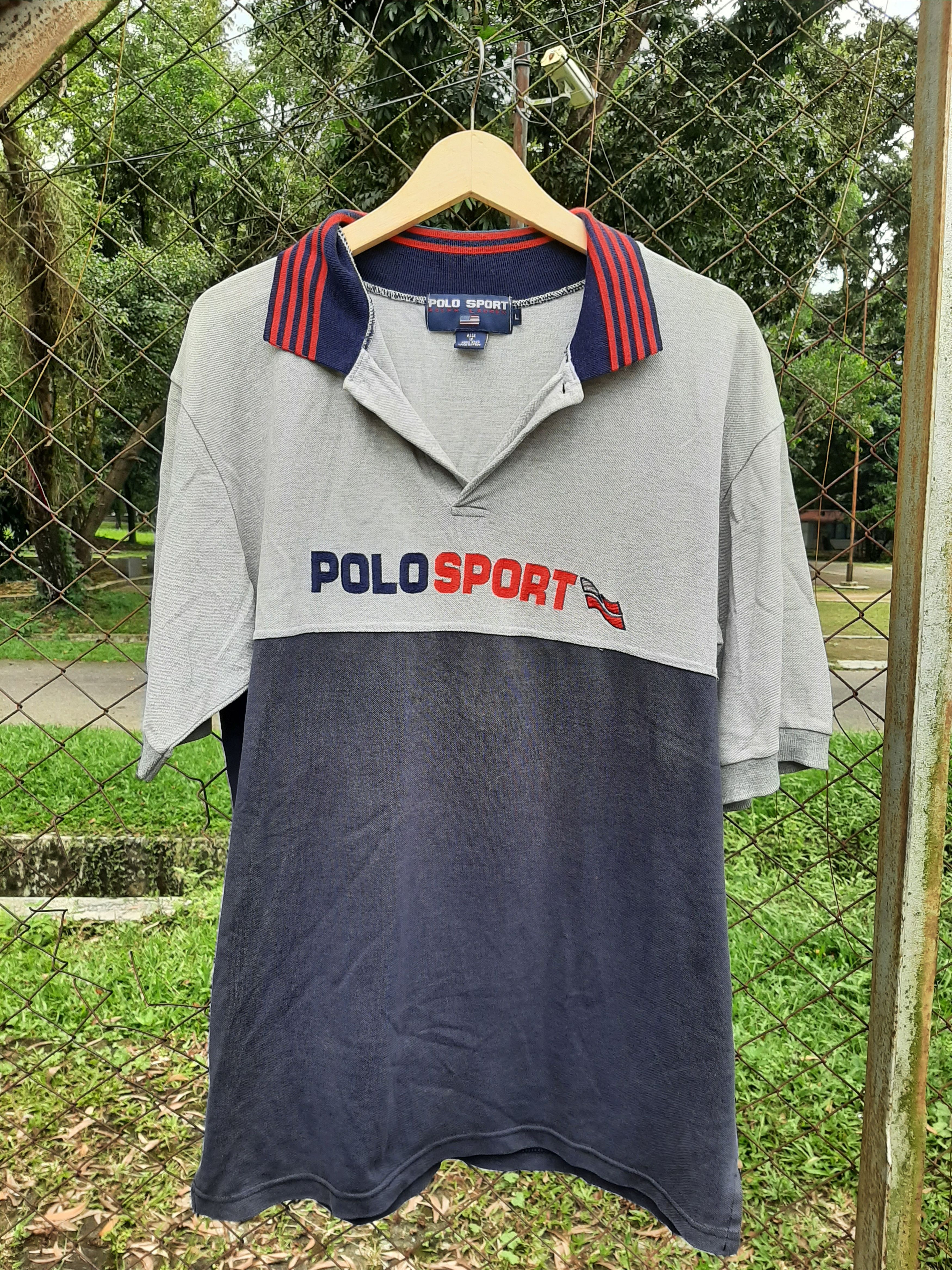 Polo Ralph Lauren Vintage Rare Polo Sport Ralph Lauren Polo Shirt | Grailed