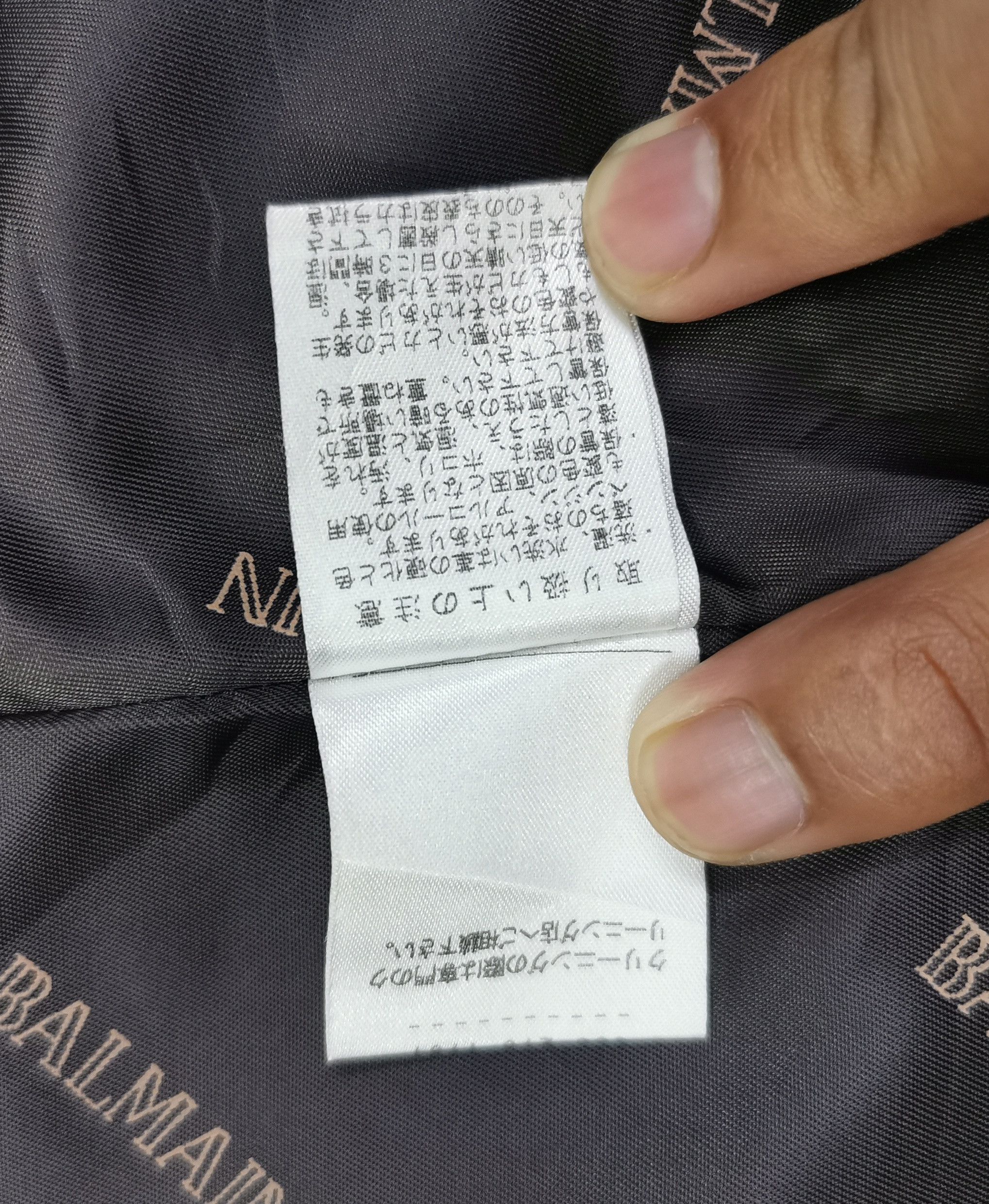 Balmain Balmain Paris Monogram Leather Jacket Size US S / EU 44-46 / 1 - 15 Thumbnail