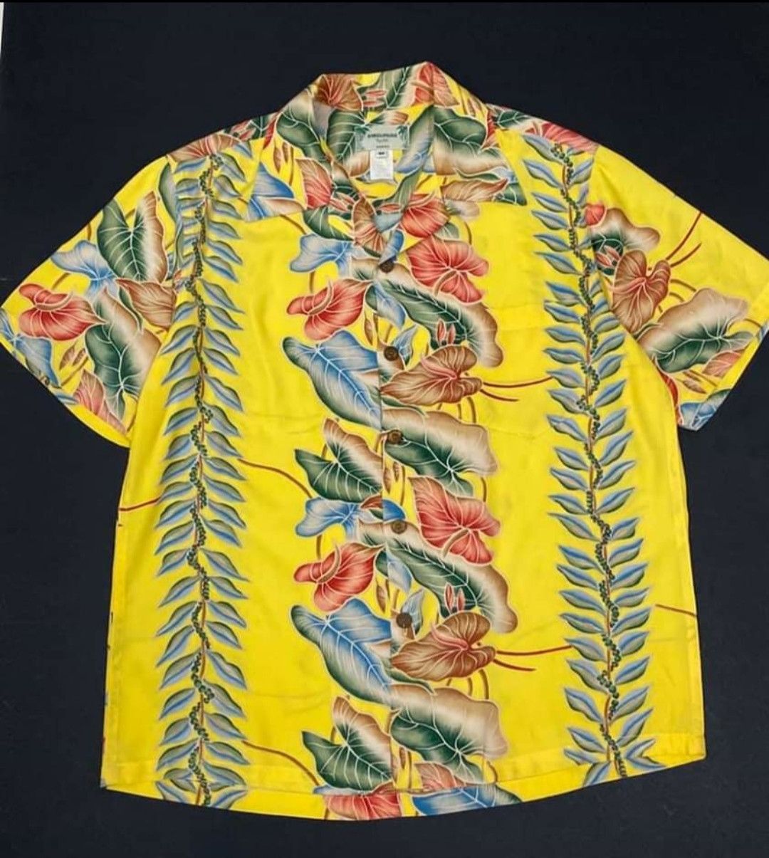 Hawaiian Kamehameha 💯 Rayon Shirt