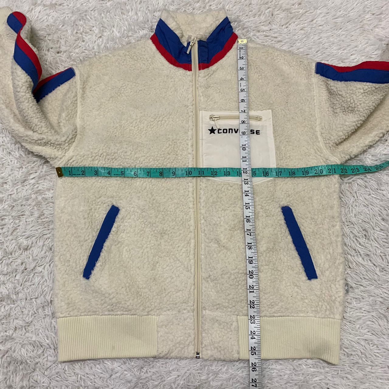 Converse Converse Pile Fleece Jacket Size US M / EU 48-50 / 2 - 6 Thumbnail
