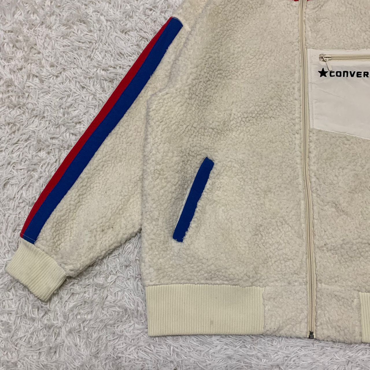 Converse Converse Pile Fleece Jacket Size US M / EU 48-50 / 2 - 4 Thumbnail