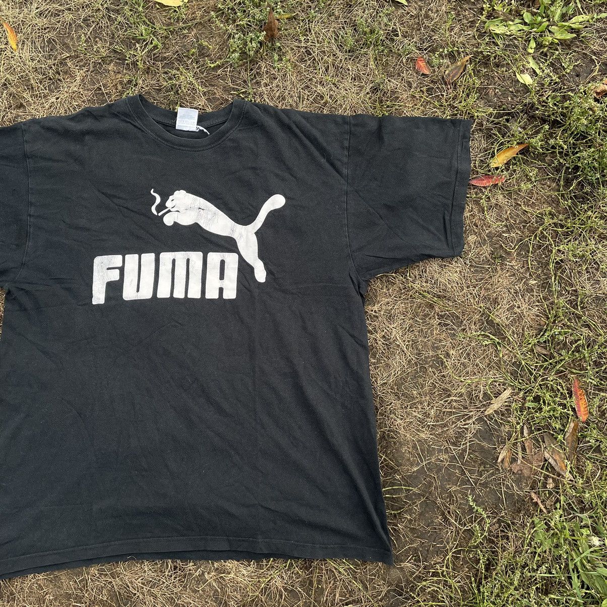 Vintage Vintage 90s Puma Sun Faded Graphic Logo Tee Streetwear M Size US M / EU 48-50 / 2 - 3 Thumbnail