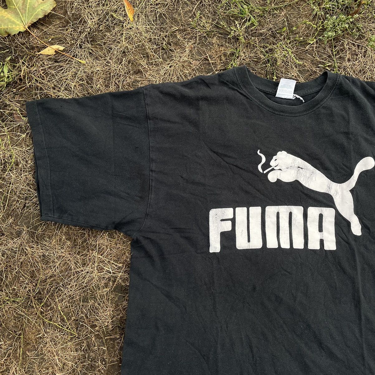 Vintage Vintage 90s Puma Sun Faded Graphic Logo Tee Streetwear M Size US M / EU 48-50 / 2 - 4 Thumbnail