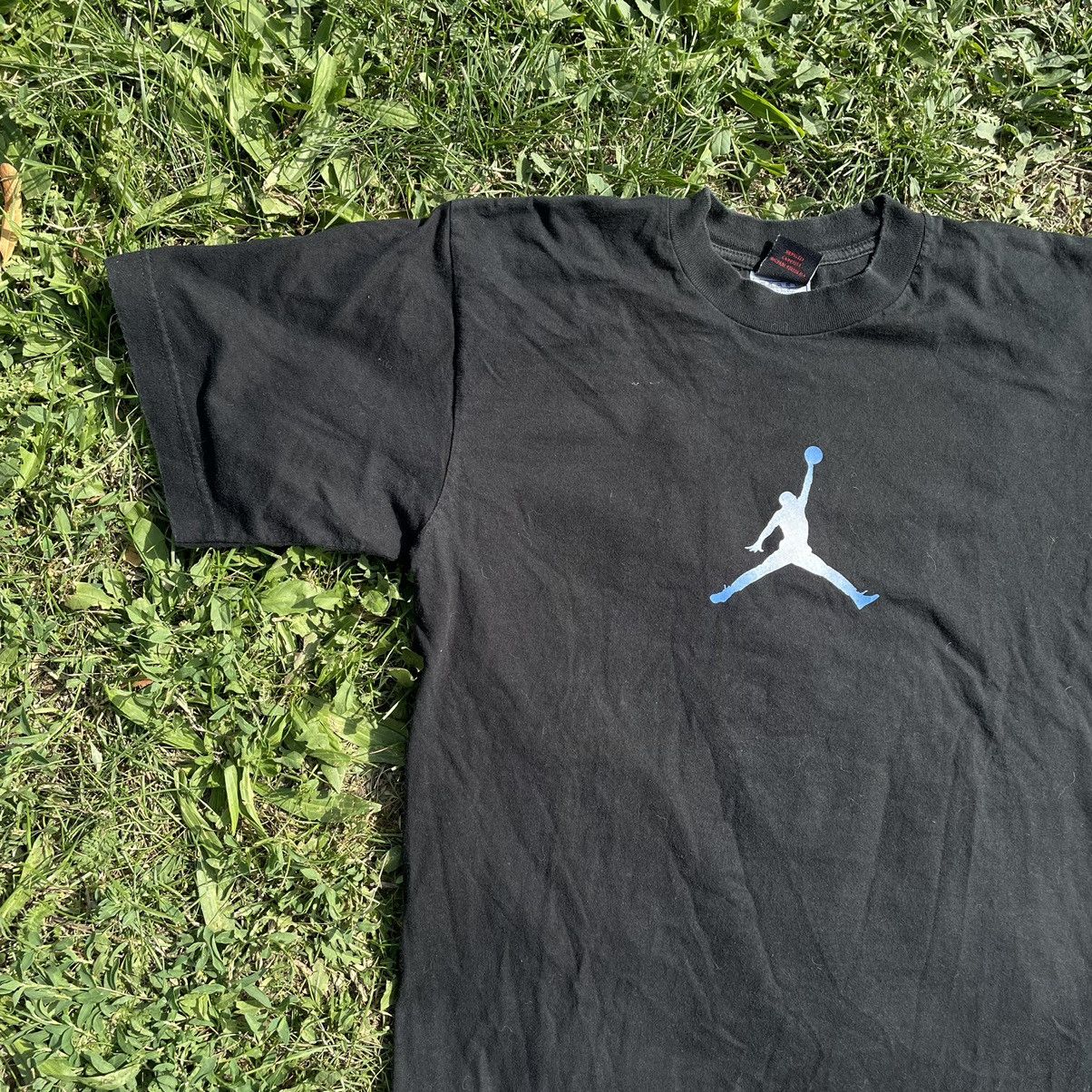 Vintage Vintage 90s Jordan Logo Graphic Tee Streetwear Black Baggy S Size US S / EU 44-46 / 1 - 3 Thumbnail