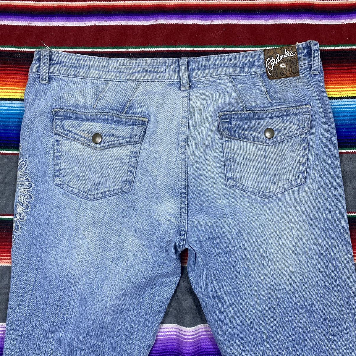 Vintage Vintage Embroidery Flare Denim Size US 38 / EU 54 - 8 Thumbnail