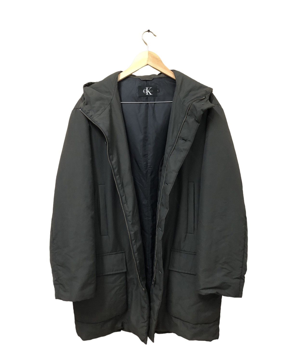 Calvin Klein Vintage Calvin Klein Light Puffer Parka Jackets Size US L / EU 52-54 / 3 - 2 Thumbnail