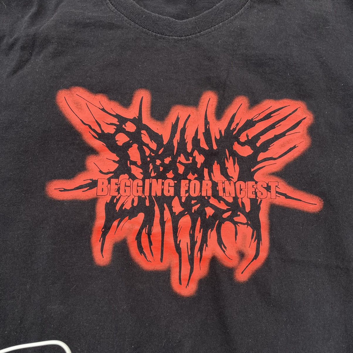 Vintage Vintage Y2K Horror Band Graphic Tee Grunge Punk Black Slim L Size US L / EU 52-54 / 3 - 4 Thumbnail