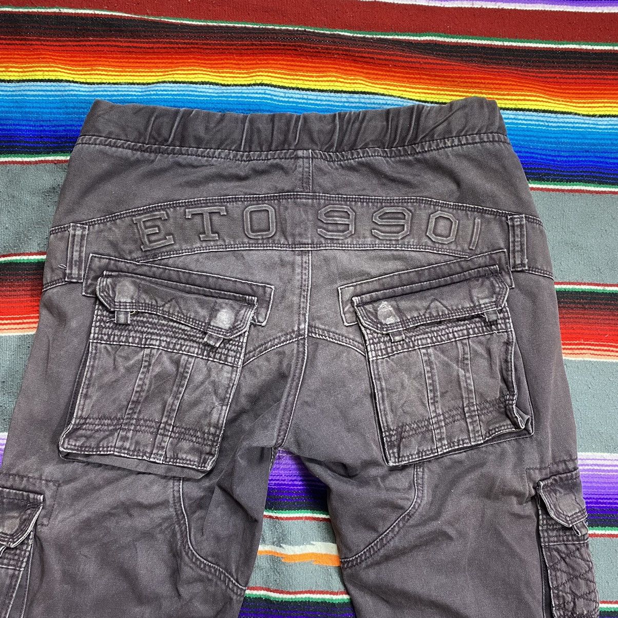 Japanese Brand Vintage Drawstring Multi Pocket Cargo Pants Size US 36 / EU 52 - 8 Thumbnail
