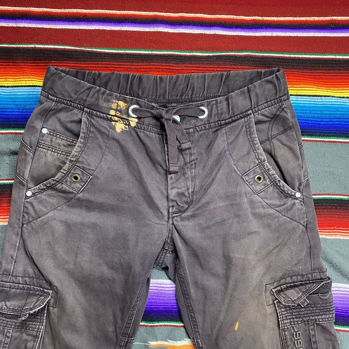 Japanese Brand Vintage Drawstring Multi Pocket Cargo Pants Size US 36 / EU 52 - 2 Thumbnail