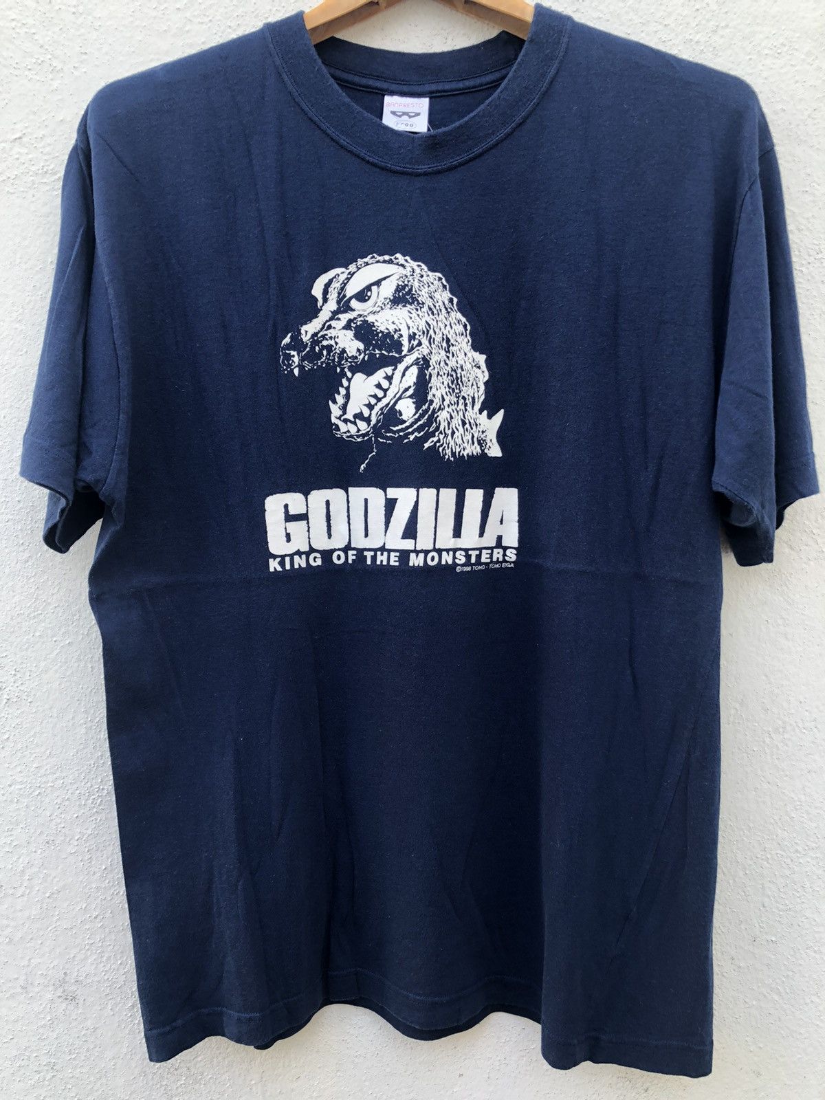 Vintage Vintage 90s GODZILLA movie tee T2 Size US M / EU 48-50 / 2 - 1 Thumbnail