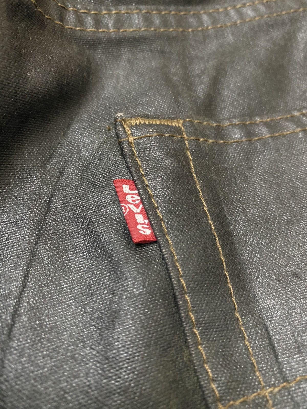 Levi's LEVIS’ 505-03 JAPAN RARE COLOUR SILVER BLACK Size US 32 / EU 48 - 4 Thumbnail