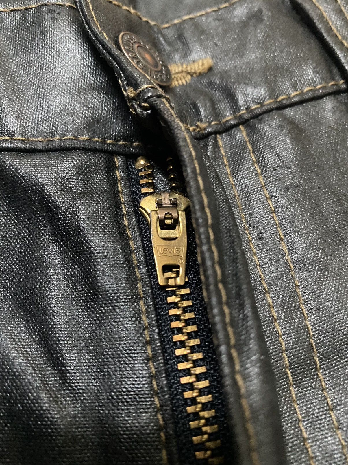 Levi's LEVIS’ 505-03 JAPAN RARE COLOUR SILVER BLACK Size US 32 / EU 48 - 6 Thumbnail