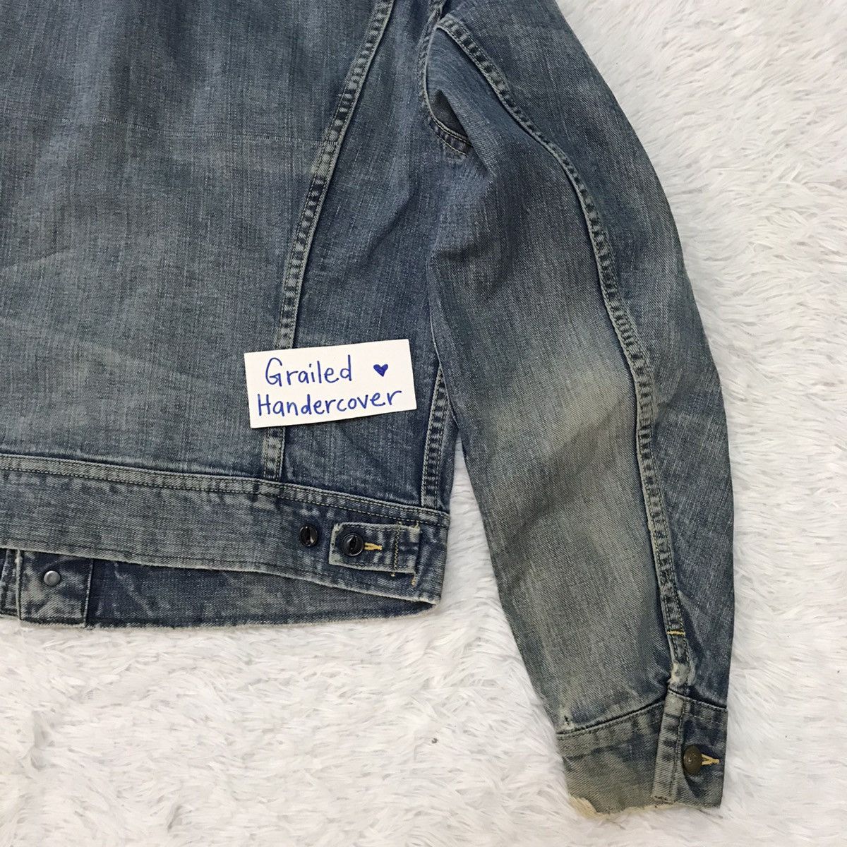Lee Vintage 70s Lee Sanforized Trucker Denim Jacket Size US M / EU 48-50 / 2 - 13 Thumbnail