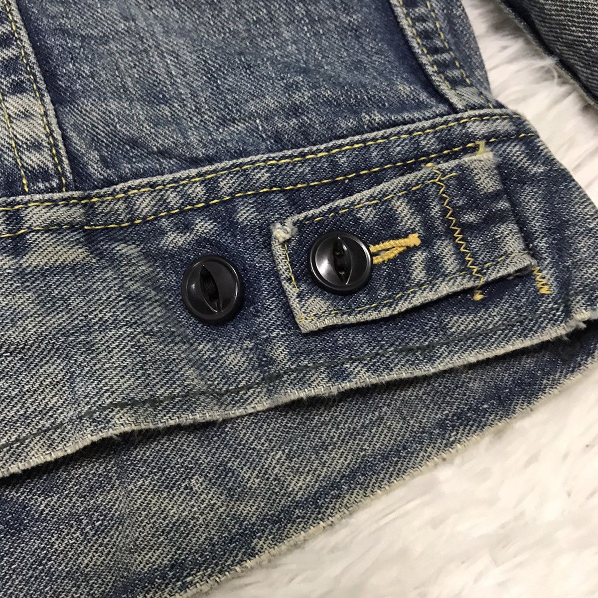 Lee Vintage 70s Lee Sanforized Trucker Denim Jacket Size US M / EU 48-50 / 2 - 15 Thumbnail