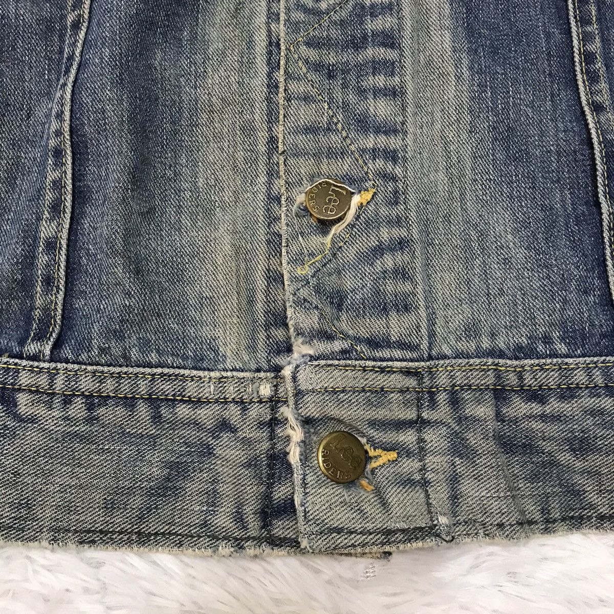 Lee Vintage 70s Lee Sanforized Trucker Denim Jacket Size US M / EU 48-50 / 2 - 8 Thumbnail