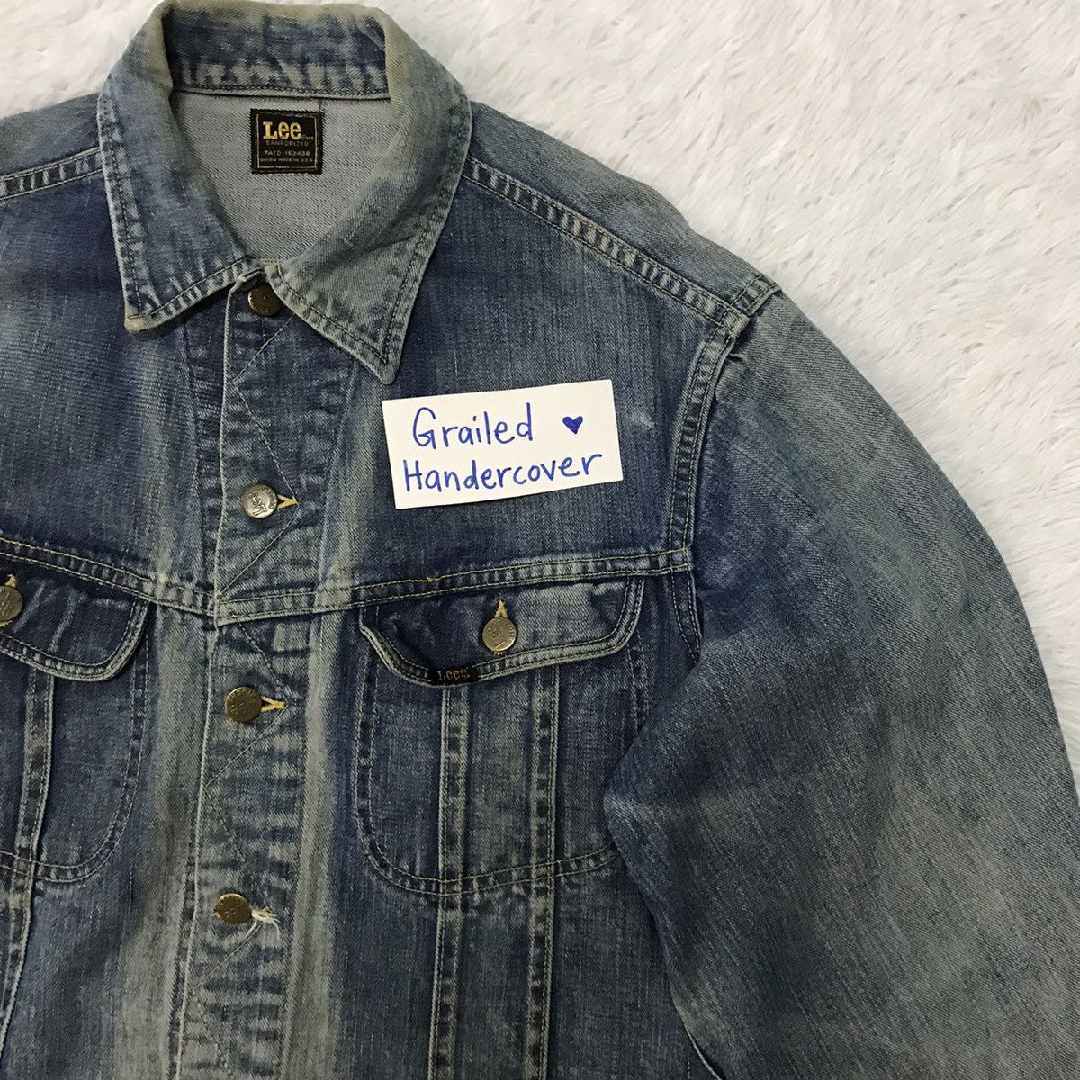 Lee Vintage 70s Lee Sanforized Trucker Denim Jacket Size US M / EU 48-50 / 2 - 4 Thumbnail
