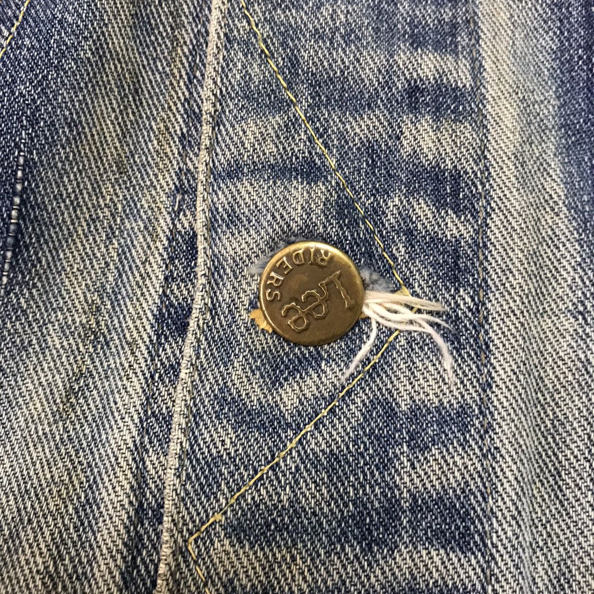 Lee Vintage 70s Lee Sanforized Trucker Denim Jacket Size US M / EU 48-50 / 2 - 7 Thumbnail