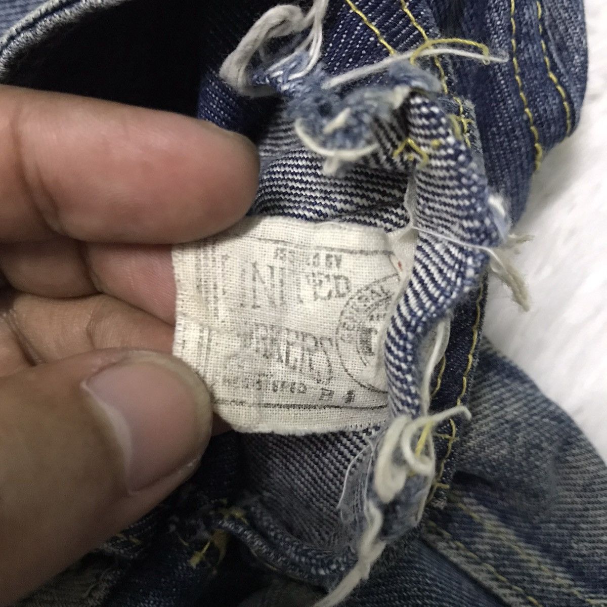 Lee Vintage 70s Lee Sanforized Trucker Denim Jacket Size US M / EU 48-50 / 2 - 21 Thumbnail